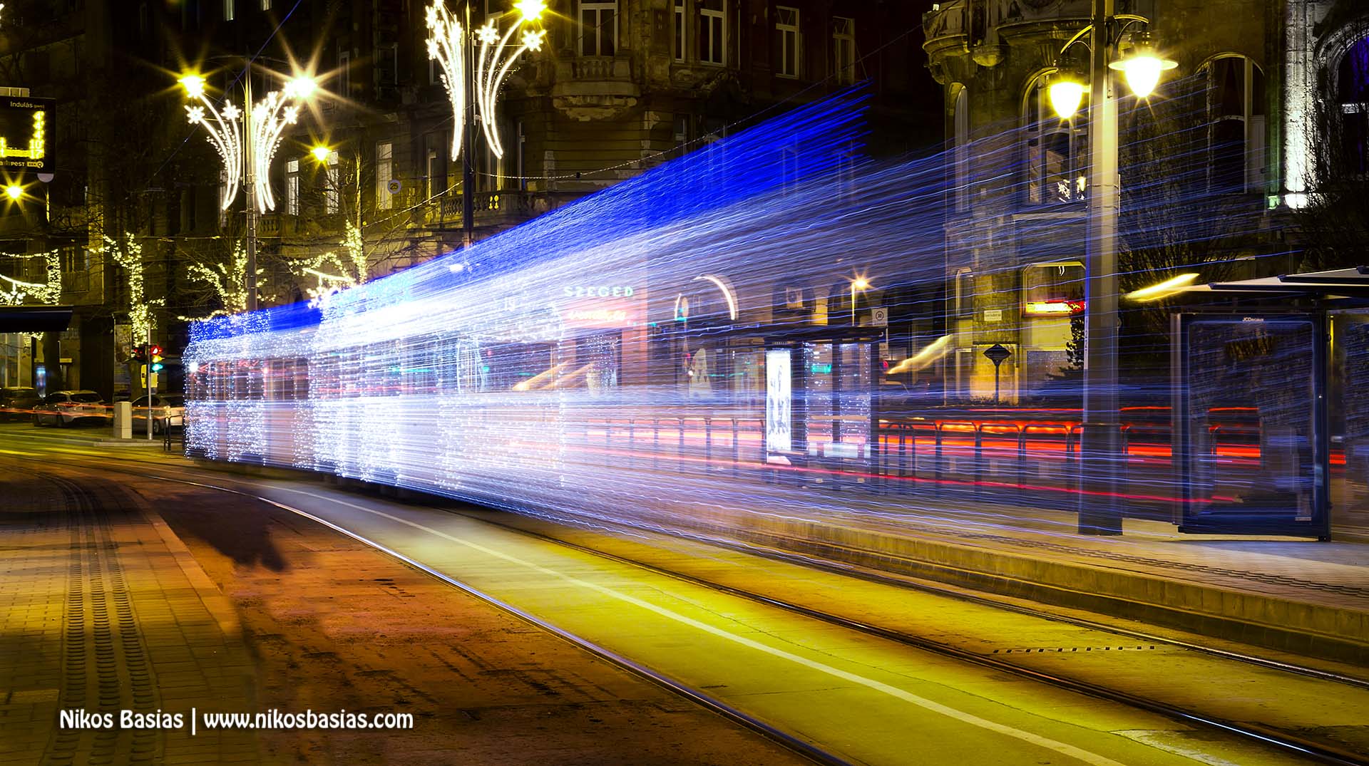 Budapest Christmas train
