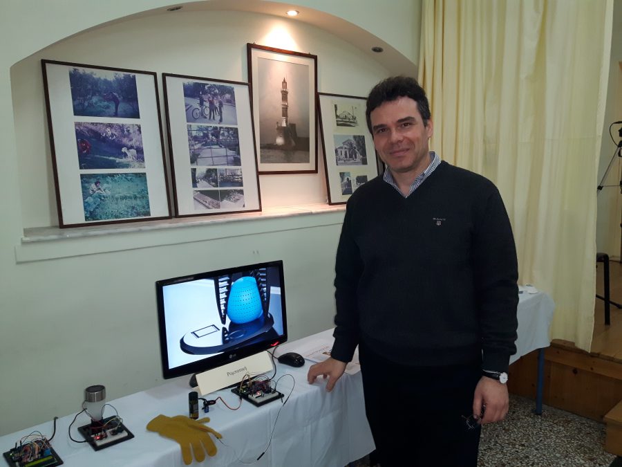 Ο υπεύθυνος του Εργαστηρίου, Ιωάννης Τωμαδάκης