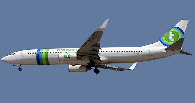 αεροπλάνο-της-transavia-στην-πτήση-παρίσι-ηρ-297963