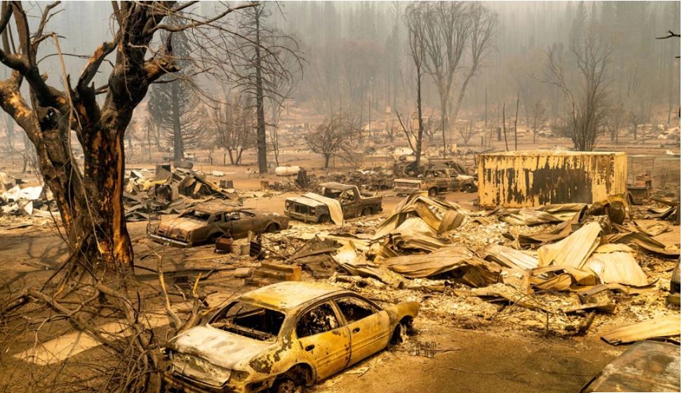 Καλιφόρνια: Εικόνες βιβλικής καταστροφής σε πόλη που έγινε στάχτη από τις  φωτιές | zarpanews.gr