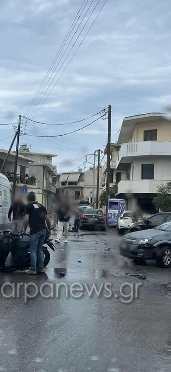 Νέο τροχαίο στην Κρήτη: Σύγκρουση ΙΧ με μοτοσικλέτα – Στο νοσοκομείο ο δικυκλιστής (pics)