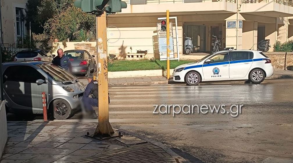 Κρήτη: Οδηγός χτυπά παρκαρισμένα ΙΧ και εξαφανίζεται – Πώς την εντόπισαν οι Αρχές (pics)