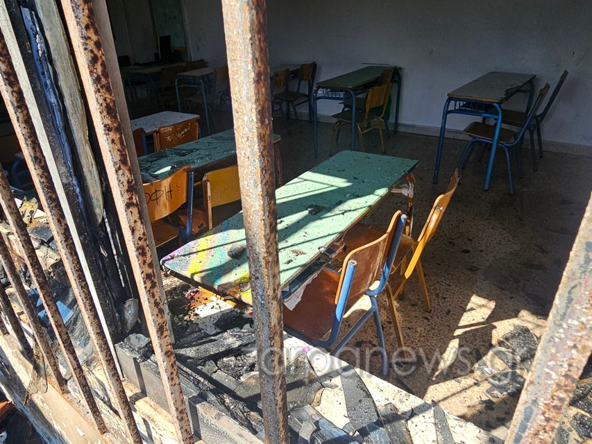 Κρήτη: Παρανάλωμα του πυρός έγινε γυμνάσιο – Ανήλικοι έκαψαν το σχολείο για το έθιμο του Ιούδα! 3 Κρήτη: Παρανάλωμα του πυρός έγινε γυμνάσιο – Ανήλικοι έκαψαν το σχολείο για το έθιμο του Ιούδα!